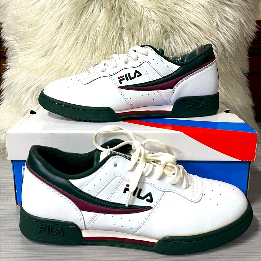 Fila 11F16LT-157 Original Fitness Low R/W/G Lace-Up